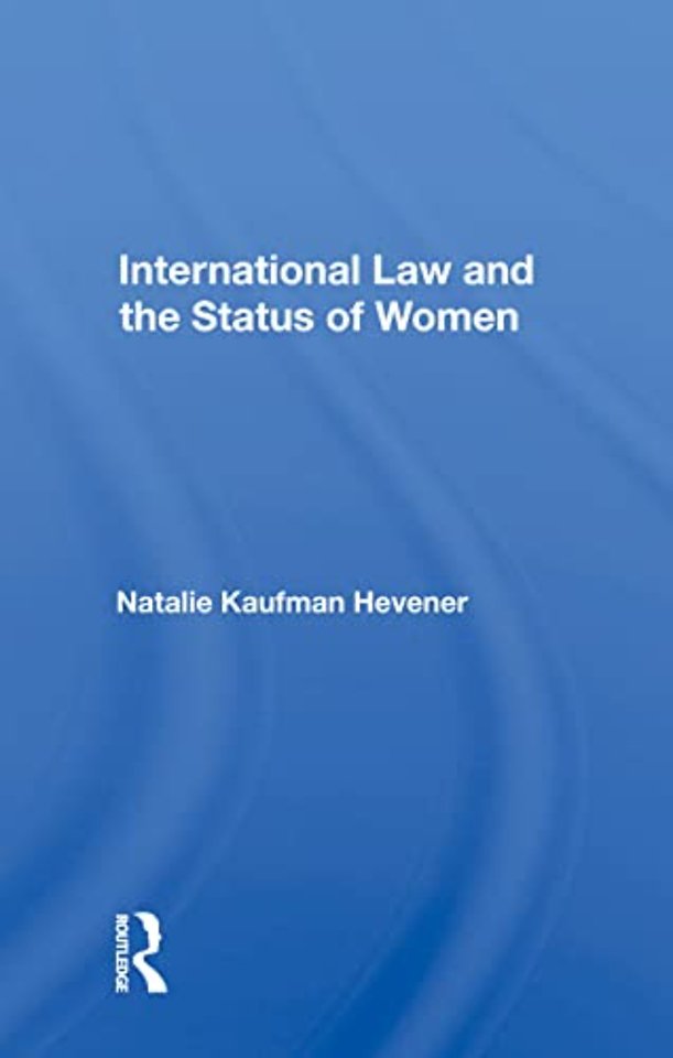 International Law And The Status Of Women