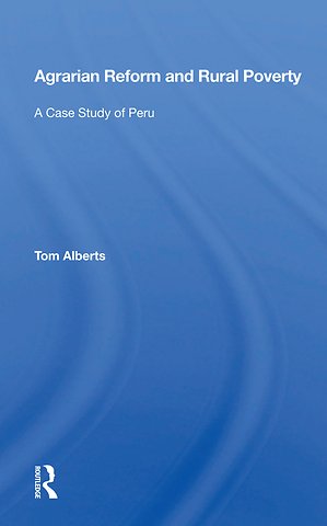 Agrarian Reform And Rural Poverty