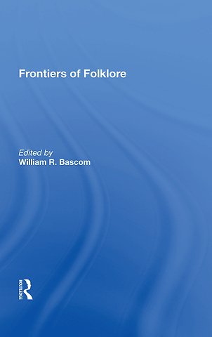 Frontiers Of Folklore/h