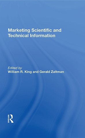 Marketing Scientific And Technical Information