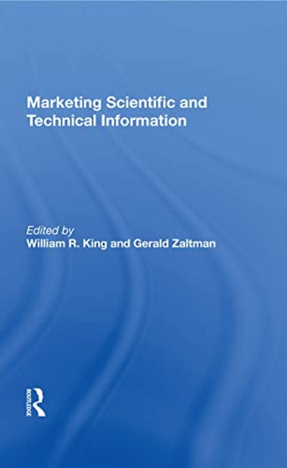 Marketing Scientific And Technical Information