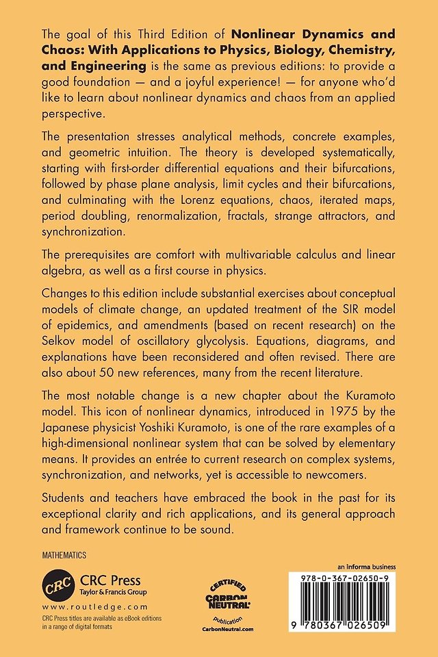 Nonlinear Dynamics and Chaos