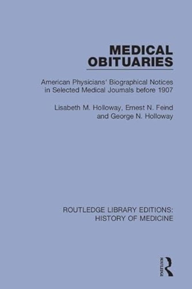 Medical Obituaries