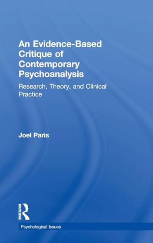 Evidence-Based Critique of Contemporary Psychoanalysis