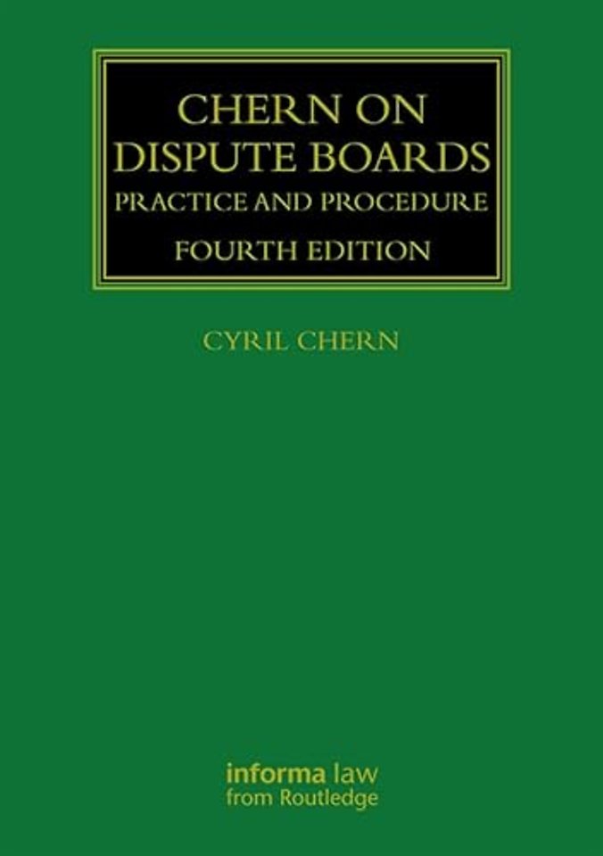 Chern on Dispute Boards