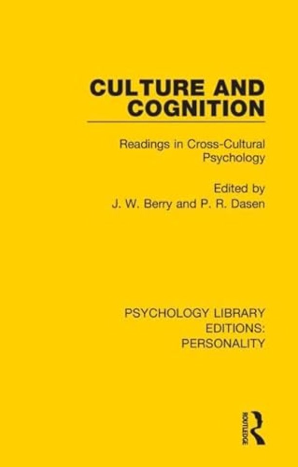Culture and Cognition