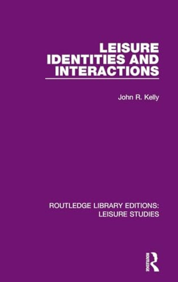 Leisure Identities and Interactions