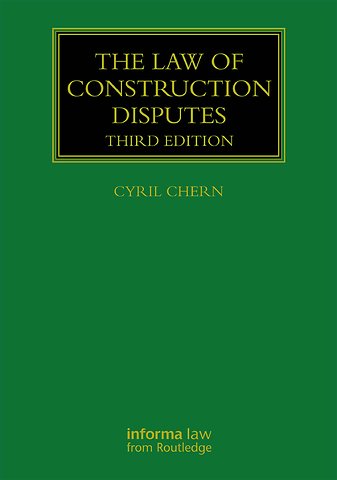 Law of Construction Disputes