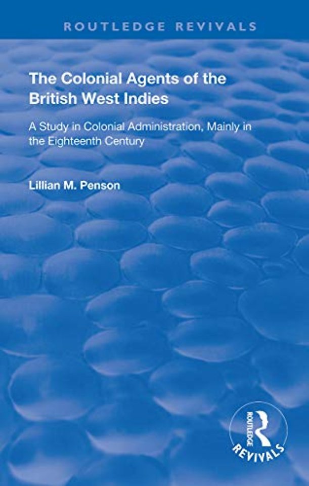 Colonial Agents of the British West Indies