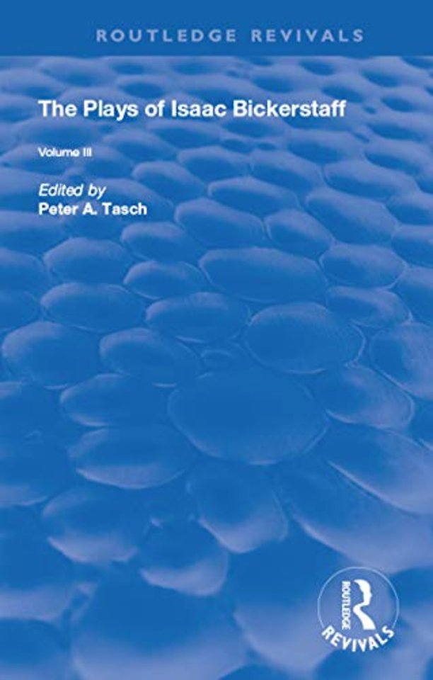 Plays of Isaac Bickerstaff