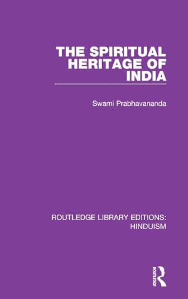 Spiritual Heritage of India