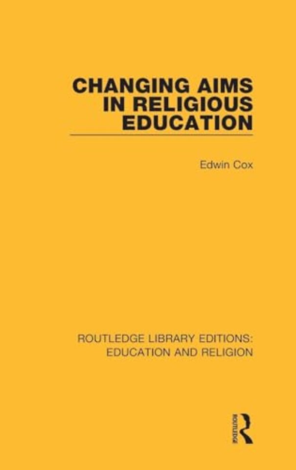 Changing Aims in Religious Education