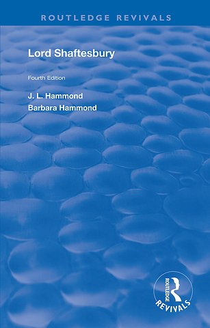 Lord Shaftesbury
