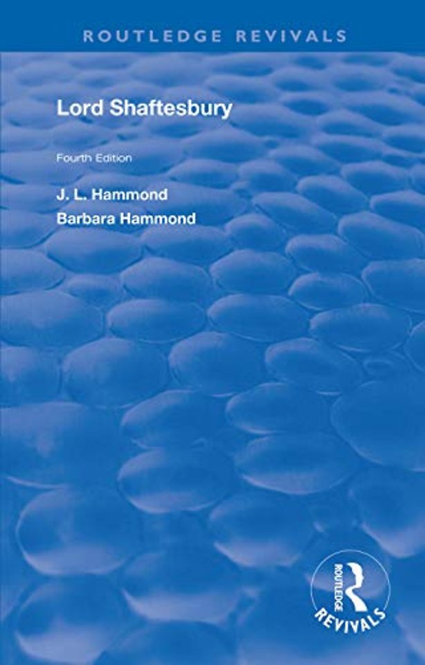 Lord Shaftesbury