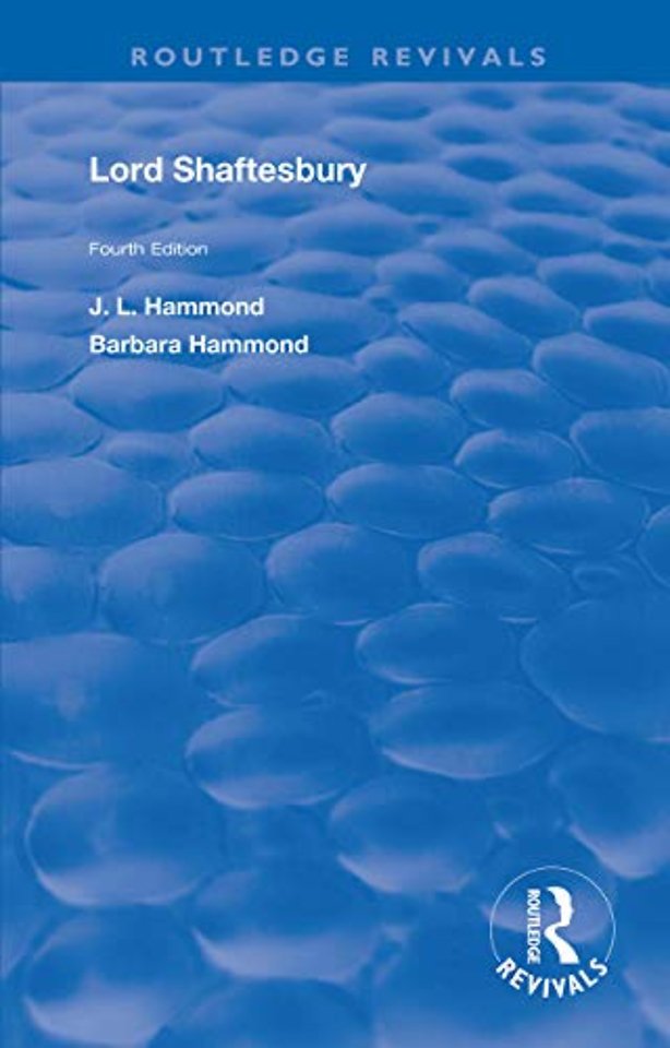 Lord Shaftesbury