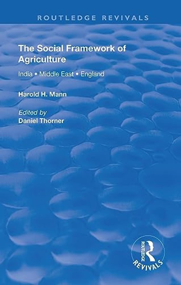 Social Framework of Agriculture