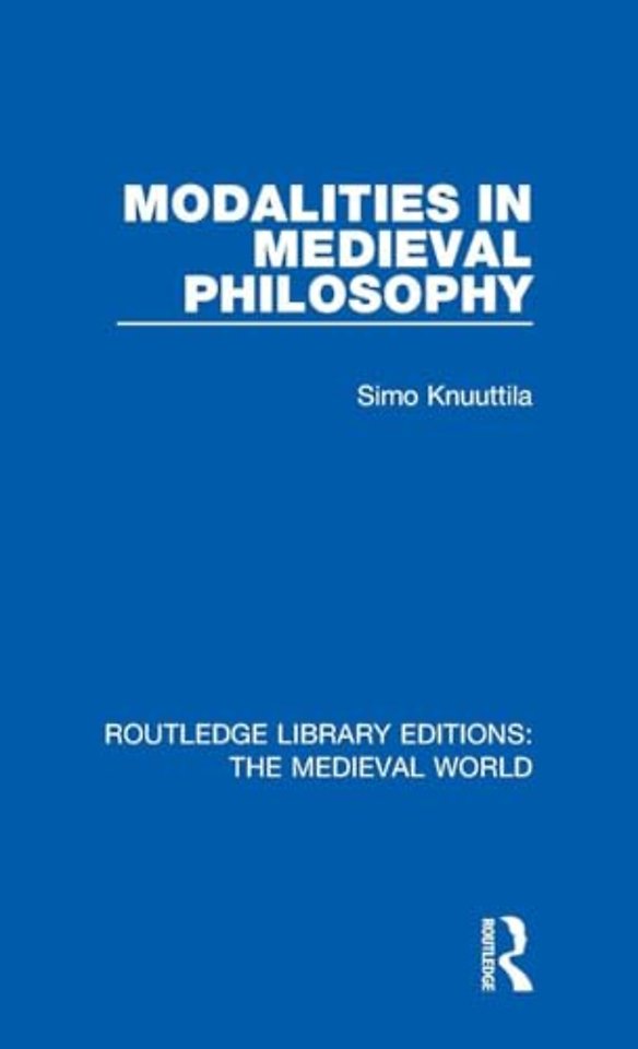 Modalities in Medieval Philosophy