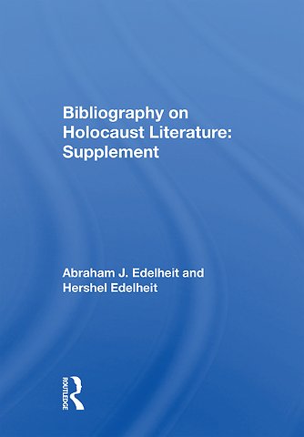 Bibliography On Holocaust Literature