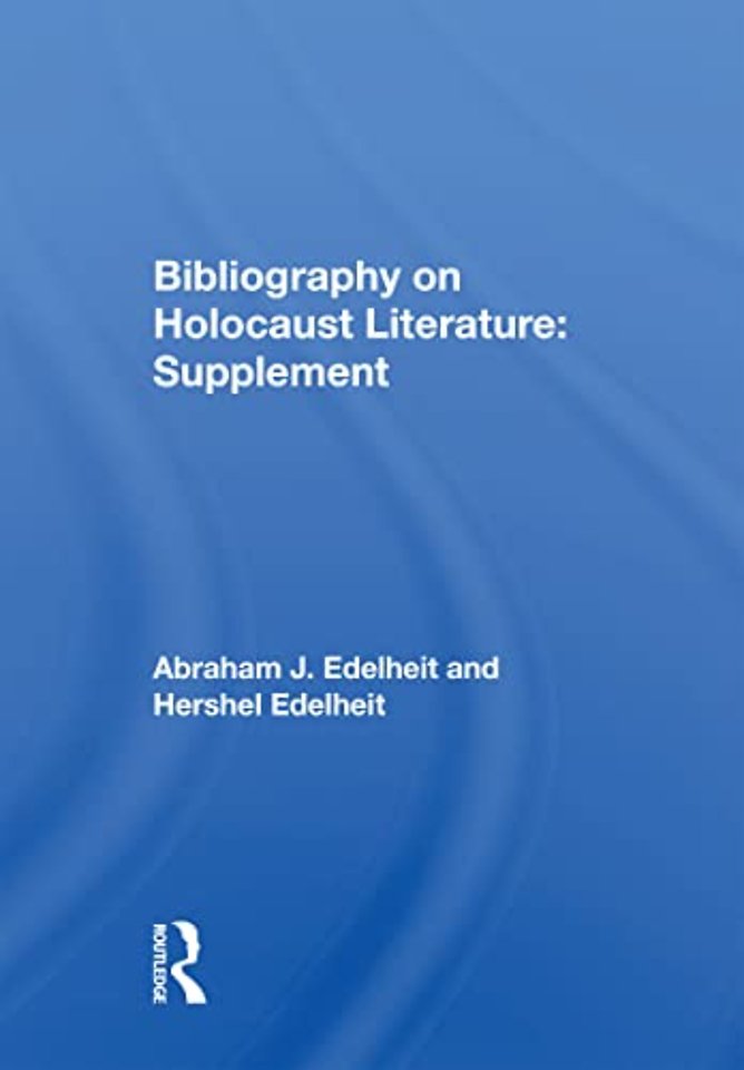 Bibliography On Holocaust Literature