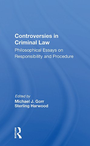 Controversies In Criminal Law