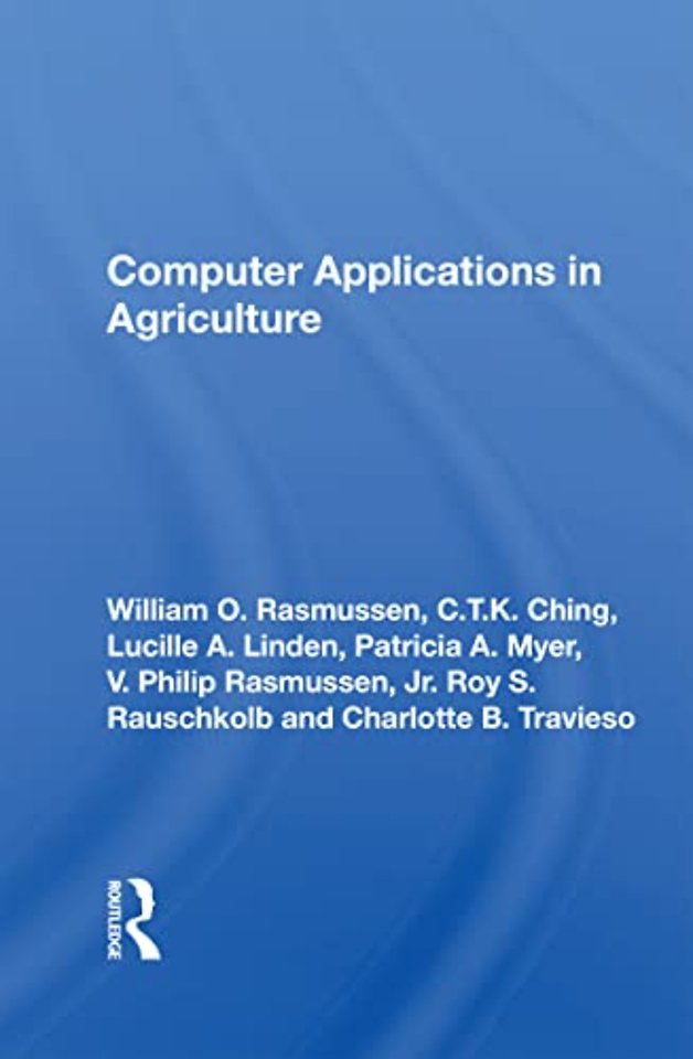 Computer Applications In Agriculture