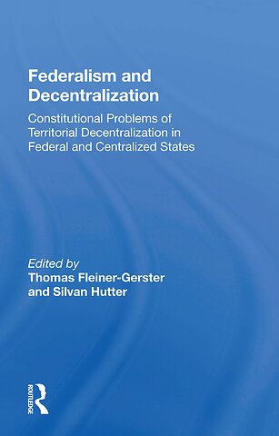 Federalism And Decentralization