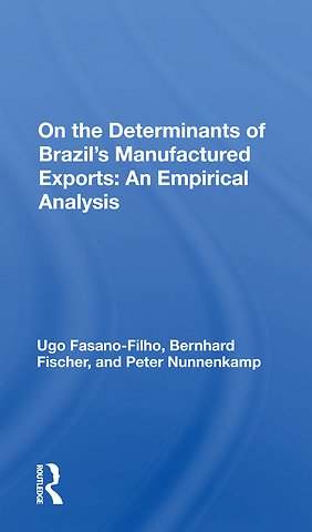 Determinants Of Brazil's Manufactured Exports