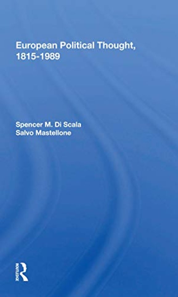 European Political Thought, 1815-1989
