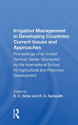 Irrigation Management In Developing Countries