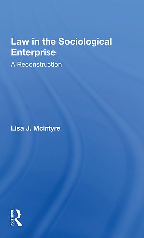 Law In The Sociological Enterprise