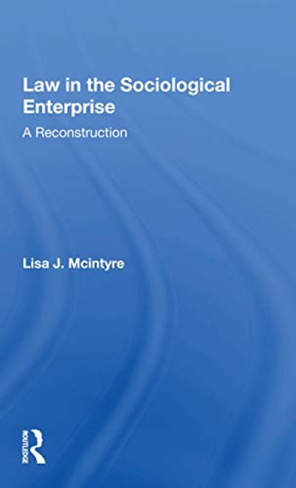 Law In The Sociological Enterprise