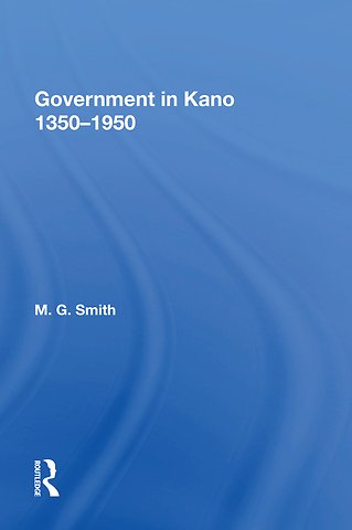 Government In Kano, 1350-1950