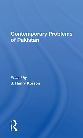 Contemporary Problems Of Pakistan
