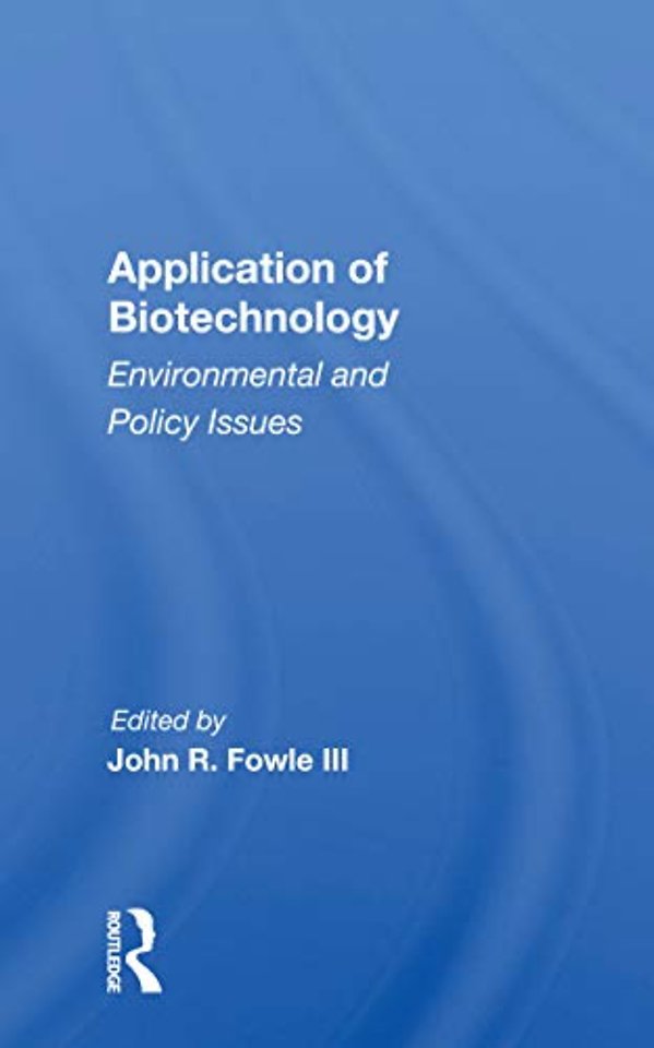 Application Of Biotechnology