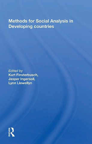 Methods for Social Analysis in Developing Countries