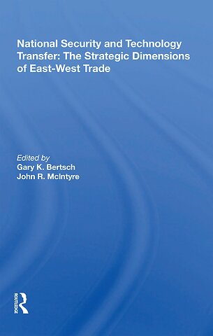 National Security And Technology Transfer