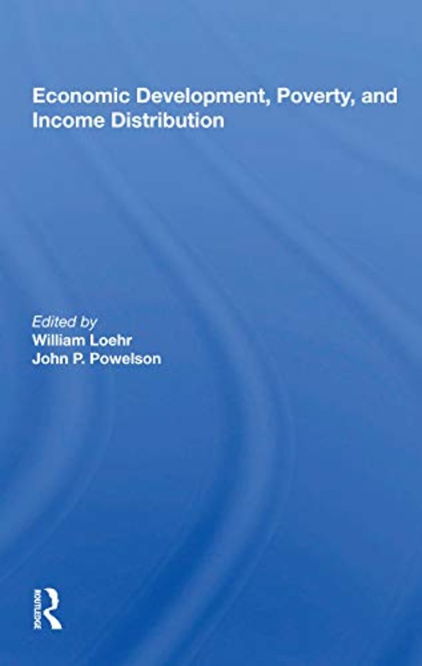 Economic Development, Poverty, And Income Distribution