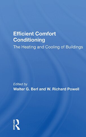 Efficient Comfort Conditioning