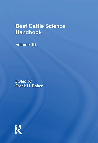 Beef Cattle Science Handbook, Vol. 19