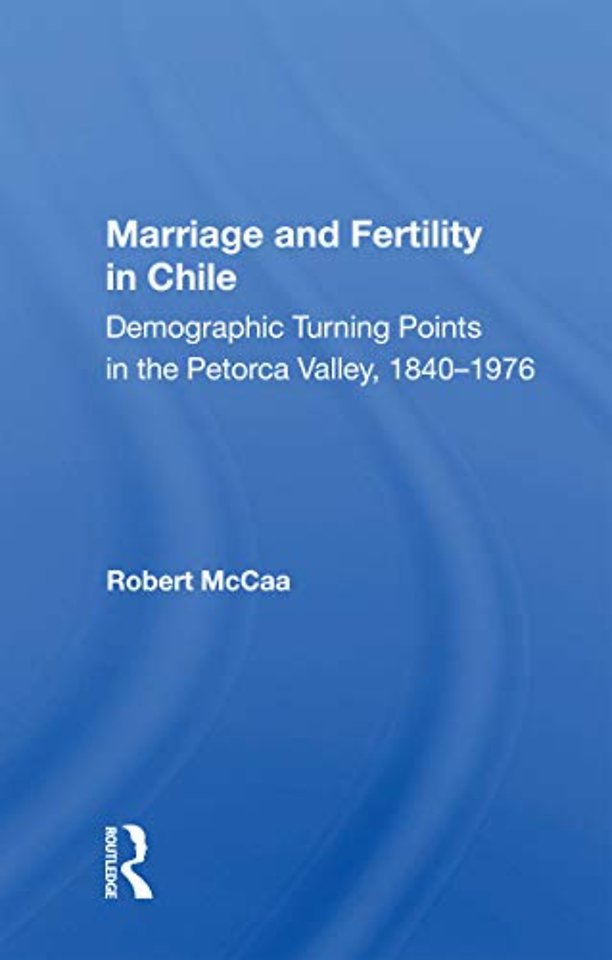 Marriage And Fertility In Chile