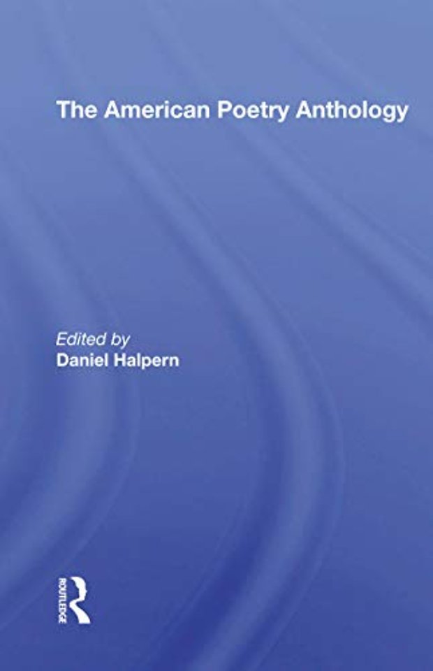 American Poetry Antholog/h