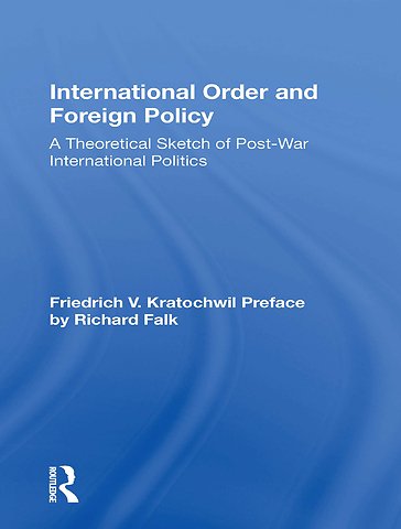 International Order And Foreign Policy