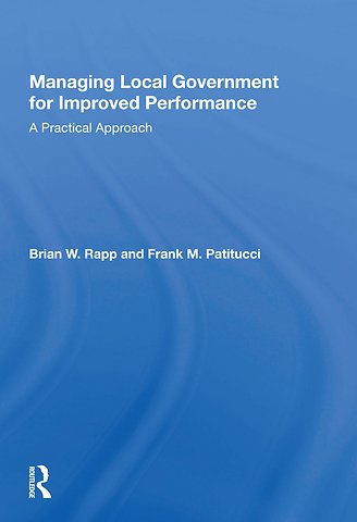 Managing Local Government for Improved Performance
