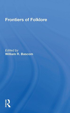 Frontiers Of Folklore/h