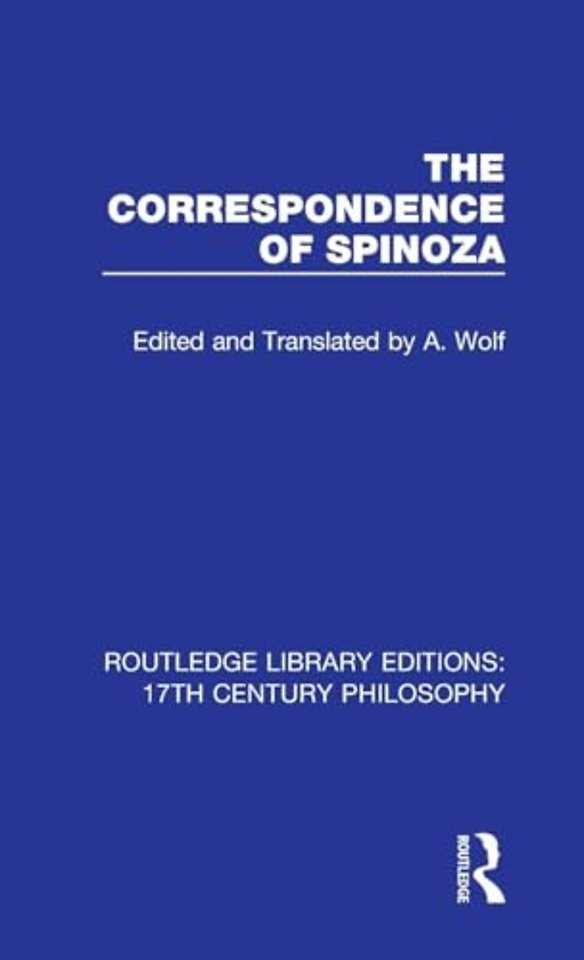 Correspondence of Spinoza
