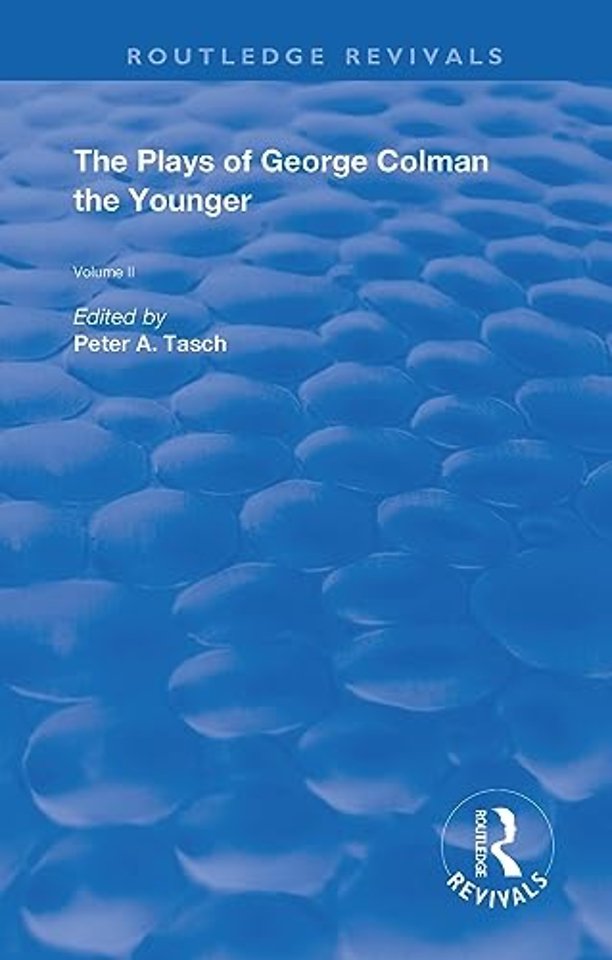 Plays of George Colman the Younger