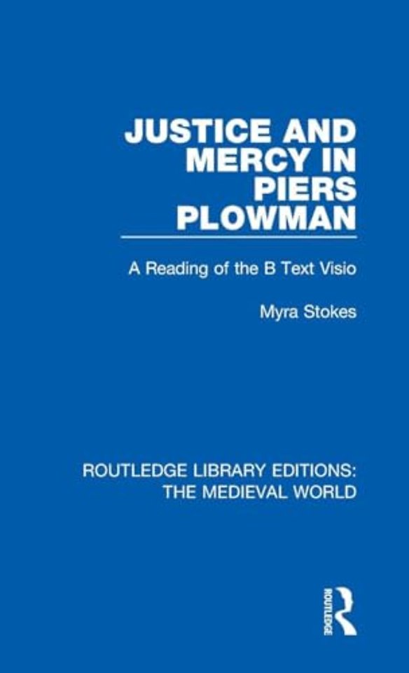 Justice and Mercy in Piers Plowman
