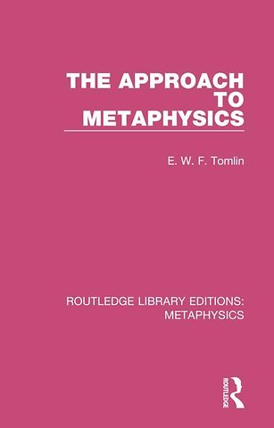 Approach to Metaphysics