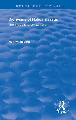 Three Literary Letters