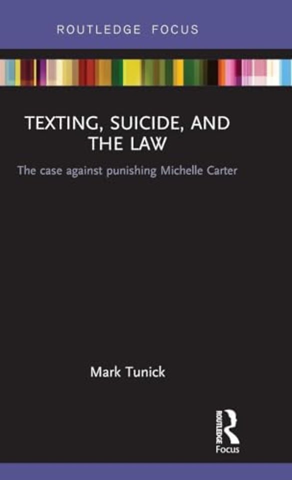 Texting, Suicide, and the Law